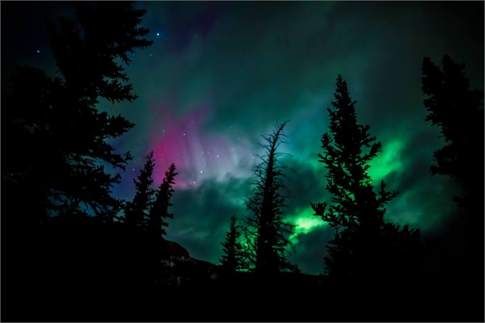 Aurora over Yamnuska - © Christopher Martin-7774